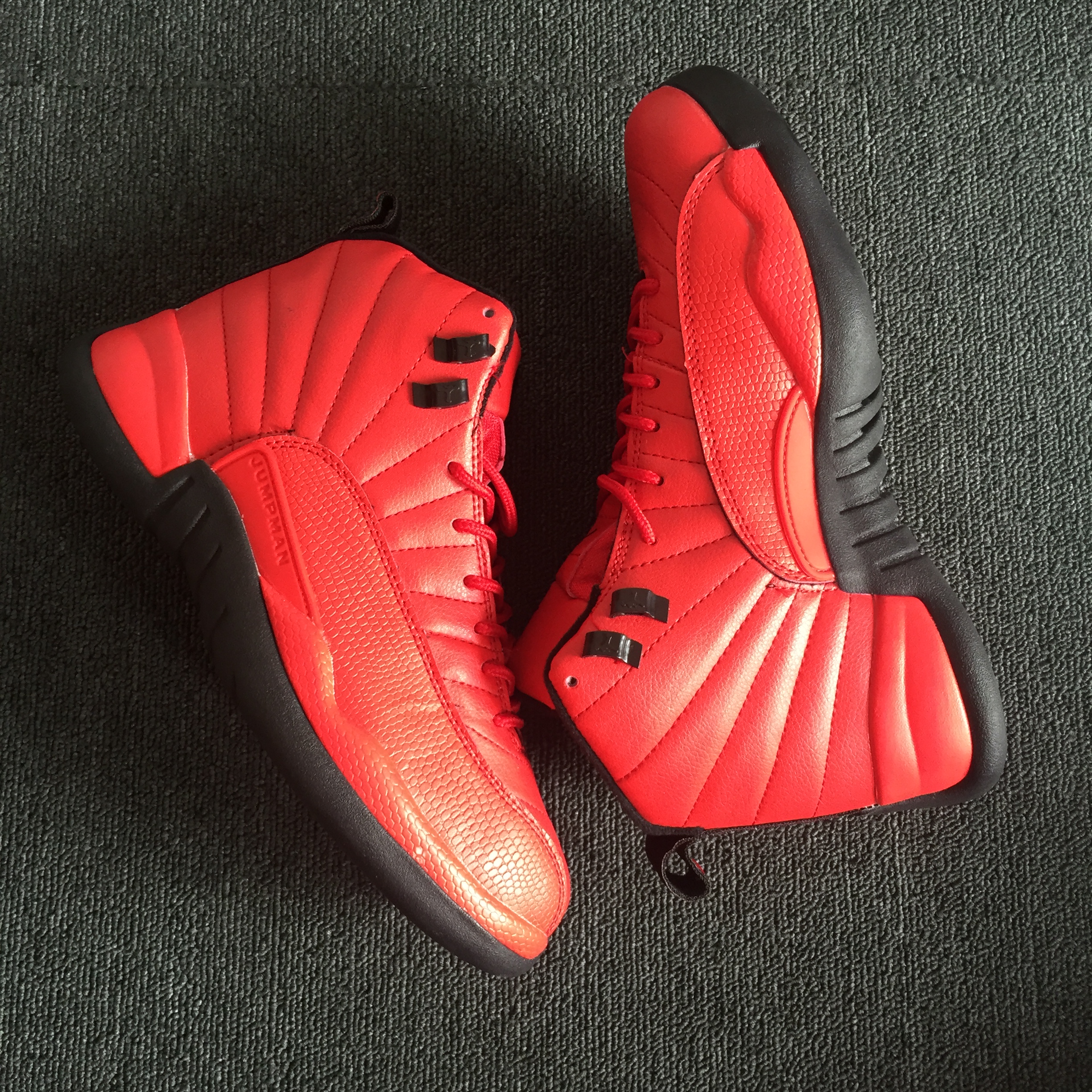 New Air Jordan 12 Red Black